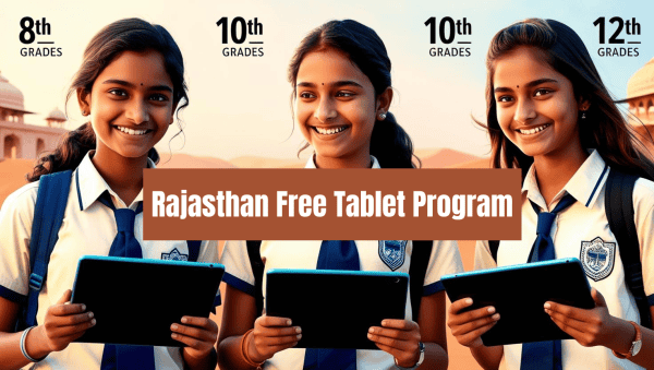 Rajasthan Free Tablet Program