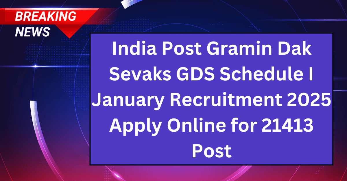 India Post Gramin Dak Sevaks